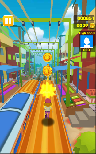 Subway Rush 3D 2017截图2