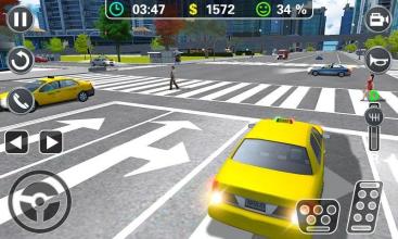 Real Taxi Driver Simulator 2019截图2