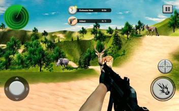 Animal Jungle Hunting Shooter截图2