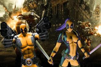 New Virtual Family : Superhero Dead Tag Team Pool截图5