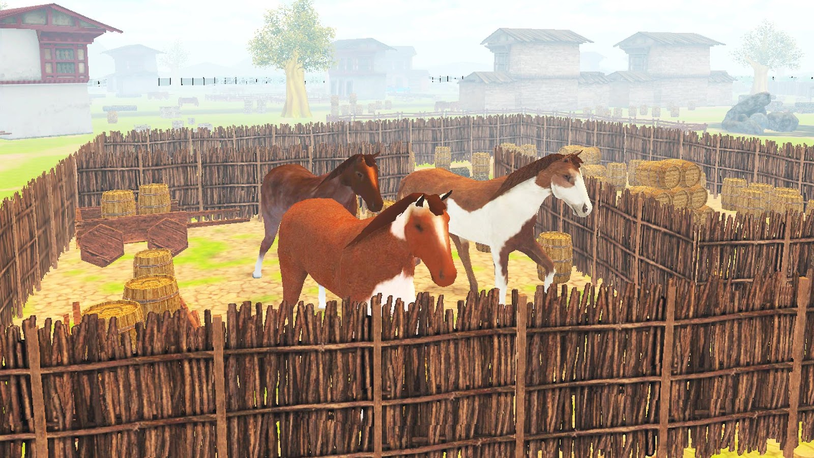 Horse Simulator Free -Real Wild Horse Adventure 3D截图3