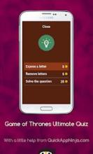 Game of Thrones Ultimate Quiz截图2