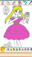 Sailor Cute Moon Coloring Book截图1