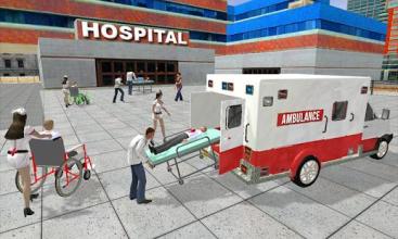 Ambulance Rescue Game Simulator 2018截图4