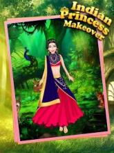 Indian Princess Makeover - Dressup & Makeup Salon截图1