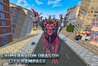 Chimera Lion Dragon City Rampage截图1