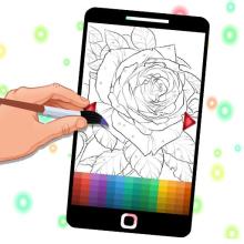 Flower Coloring Cute截图3