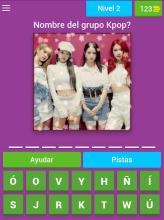 Kpop quiz en español截图3