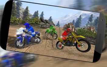 Motorbike Offroad Uphill Climb Simulator Game Free截图1