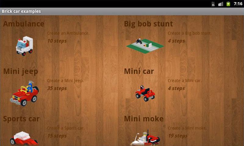 Lego car examples截图4