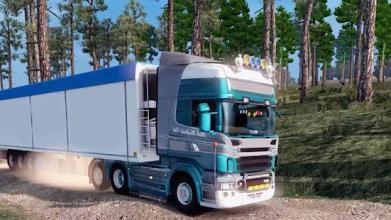 Offroad Euro Truck Cargo Driver截图4