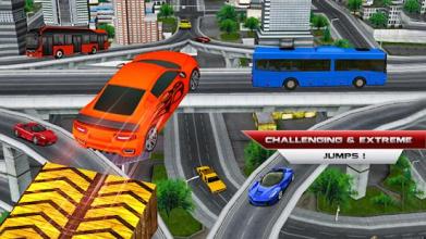 Crazy Car Impossible Stunt Challenge Game截图4