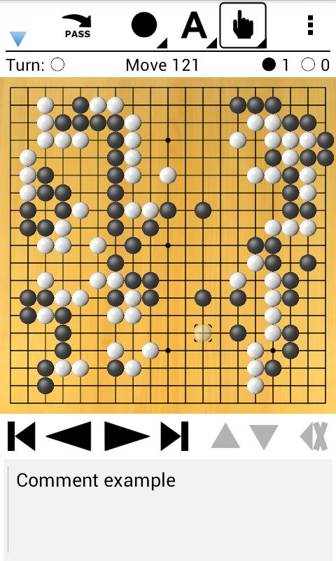 黑色和白色围棋截图2