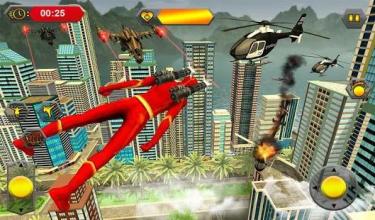 Flying Super Speed Hero: Top Speed Hero Game截图1