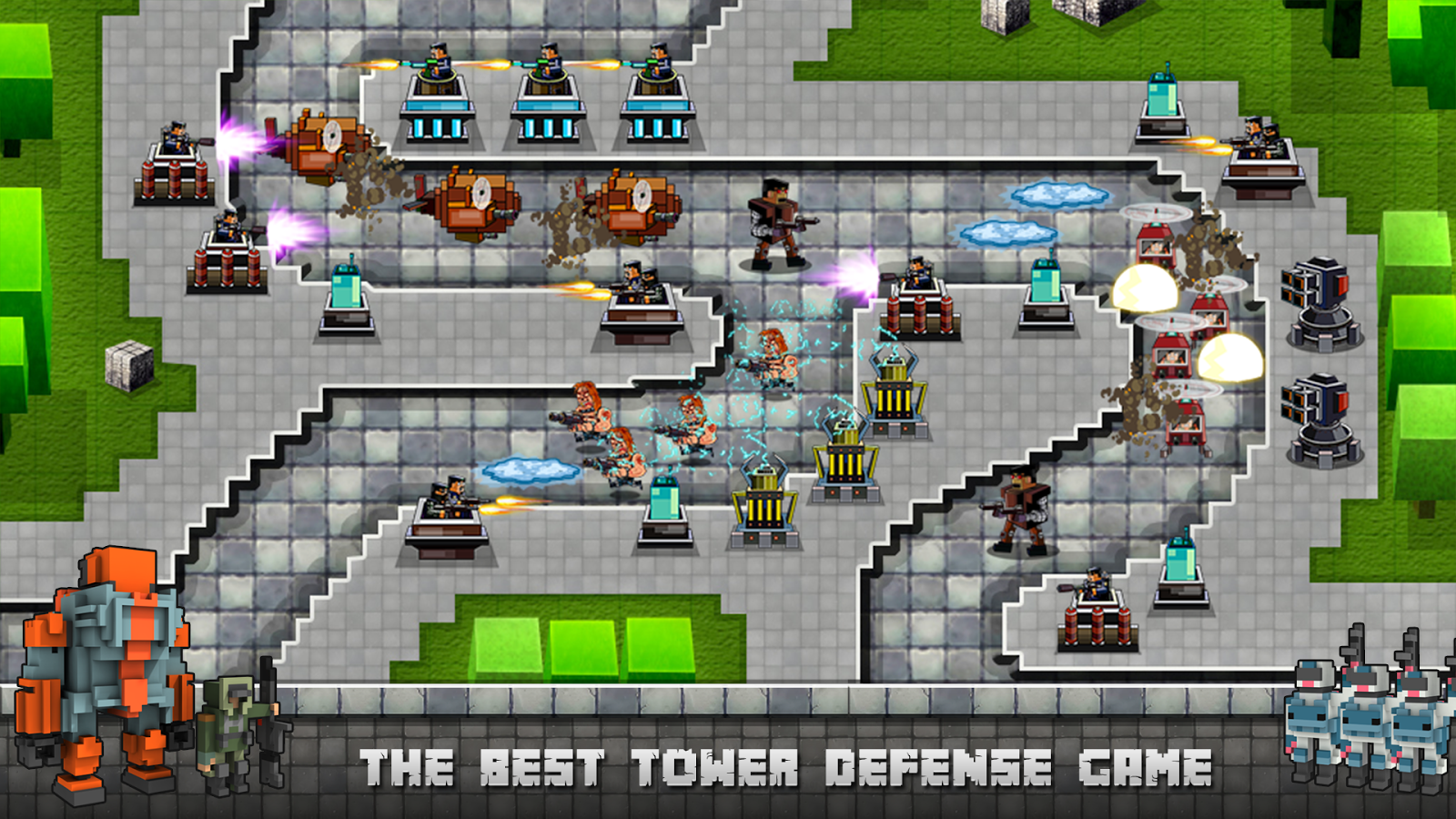 Tower Defense Mine Craft截图2
