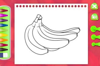 Fruits and Vegetables Coloring Book截图2