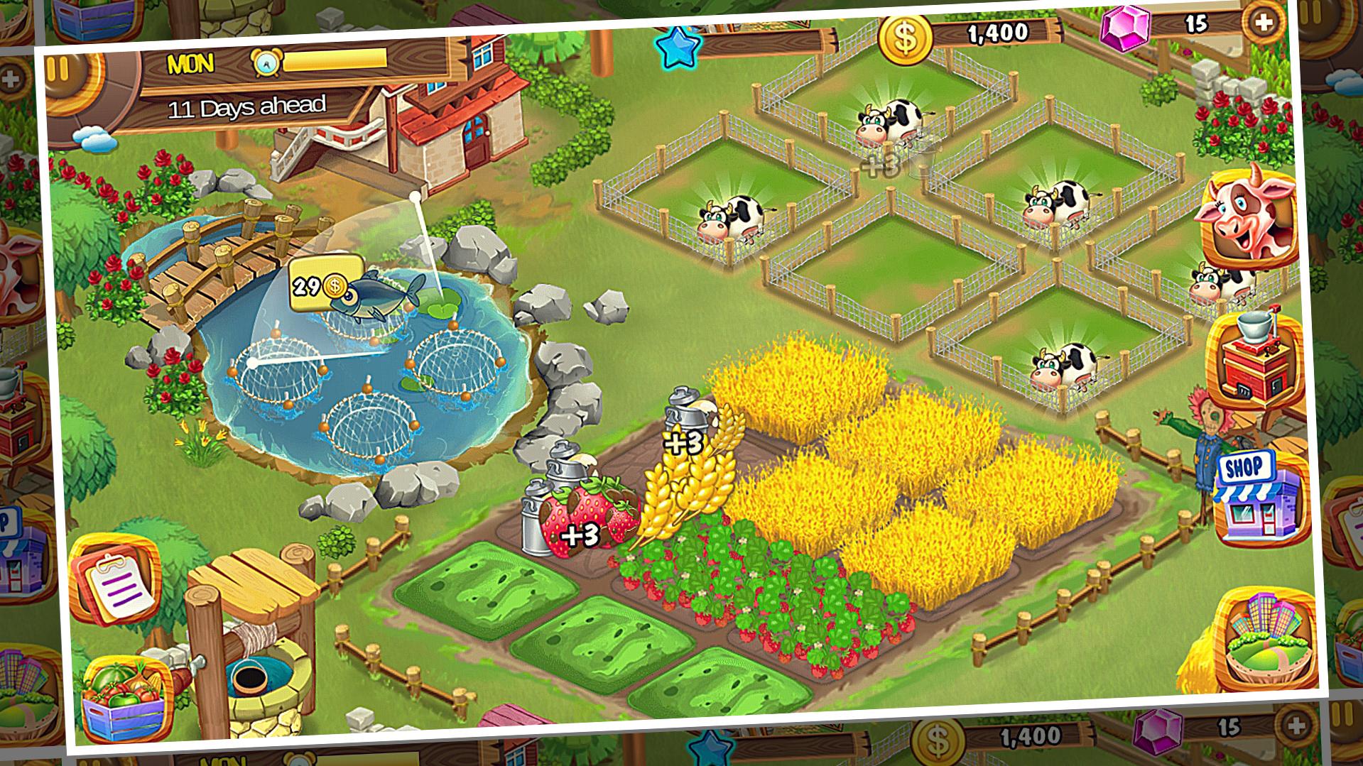 Farm Frenzy: Happy Village near Big Town截图4