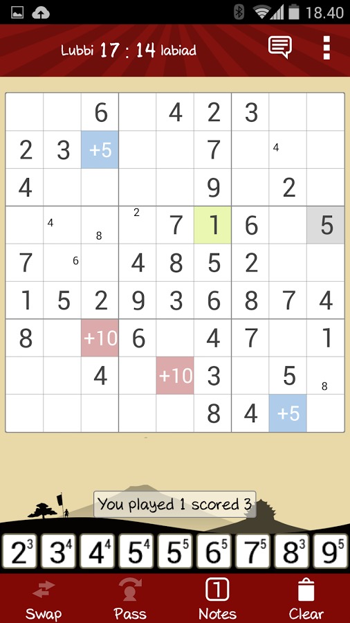 Sudoku Duel: Multiplayer Free截图1