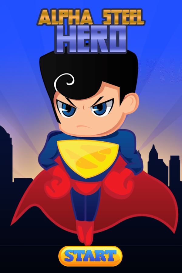 Alpha Steel Hero Man Of Super截图1