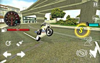 Motorbike Super Hero Driver - Tricky Stunts截图5