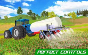 Farming Simulator : Real Cargo Tractor Driving 3D截图3