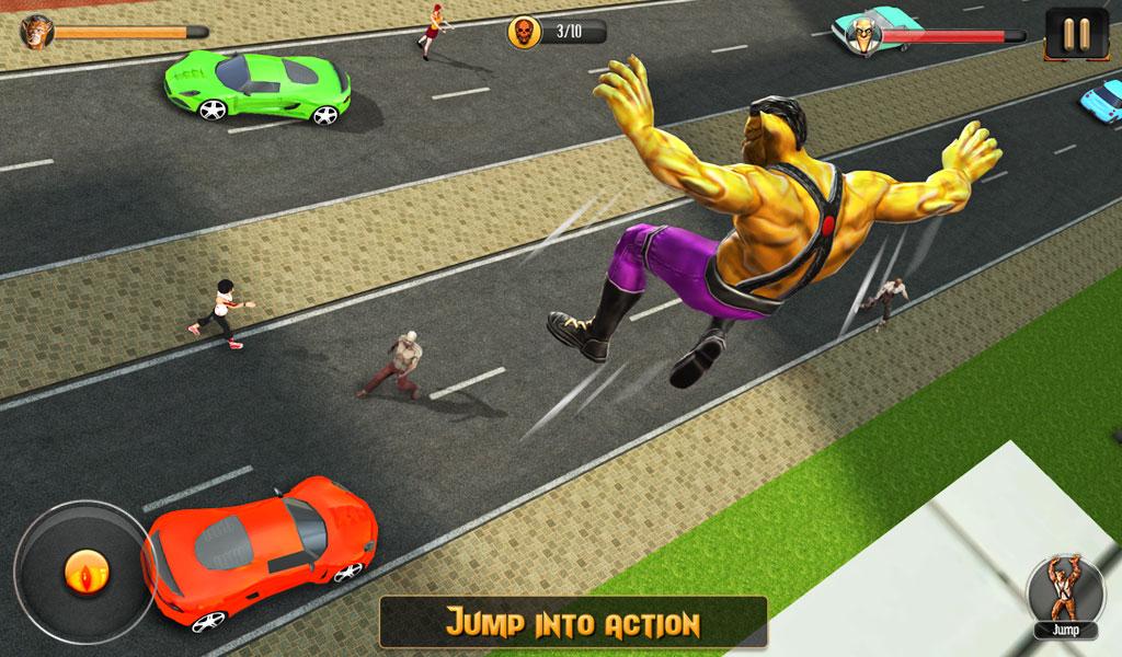 Superhero CatMan : City Crime Battleground截图4