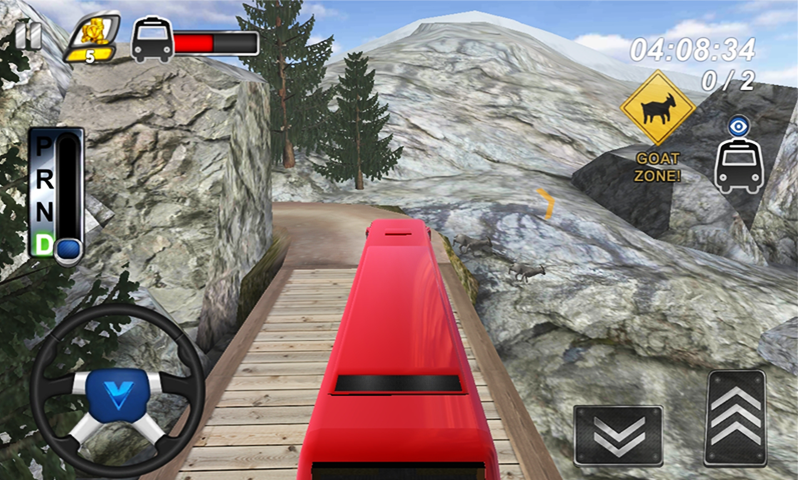 Offroad Tourist Bus Hill Climb截图4