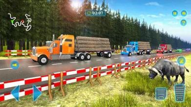 Truck Simulator Driving 3D Cargo Driver截图1