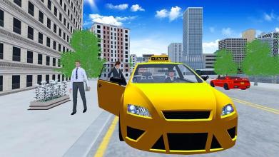 City Crazy Taxi Driving Simulation截图3