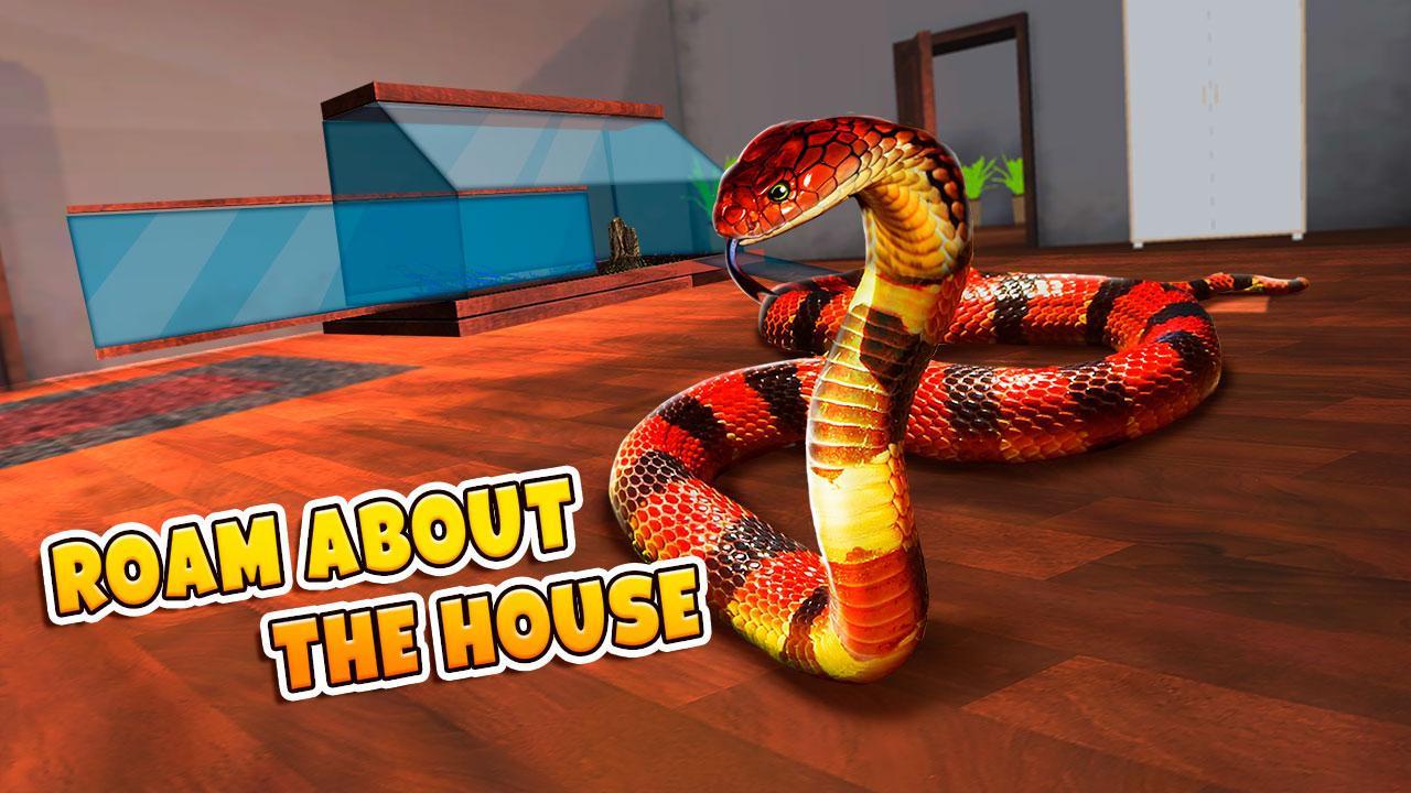 Cobra Snake Pet Life Simulator 3D截图4