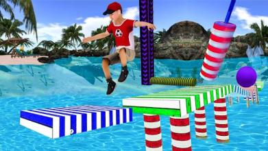 Stuntman Real Water Run Adventures Game截图1