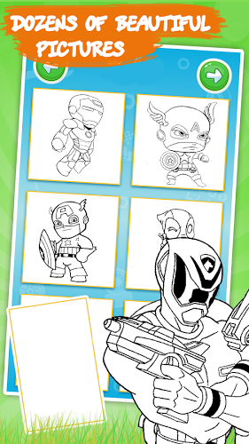 Super Hero Rangers Comic截图4