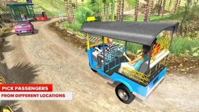 Offroad Auto Rickshaw Tuk Tuk Driving Simulator截图2