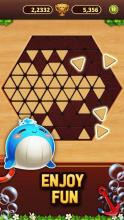 Trigon Wood: Triangle Block Puzzle截图3