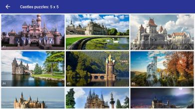 Tile Puzzle: beautiful castles截图5