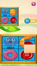 Basic Shapes Sliding Puzzle截图3