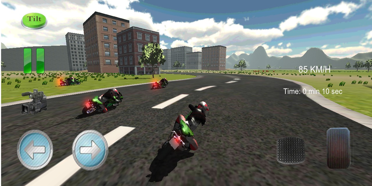 Motobike racing - city moto截图2
