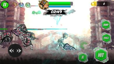 BigGiant vs Robot doremen the hero in planet galax截图2