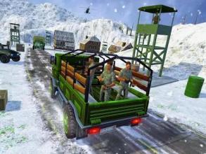 Army Cargo Truck Driver - US Military Transport 3D截图2