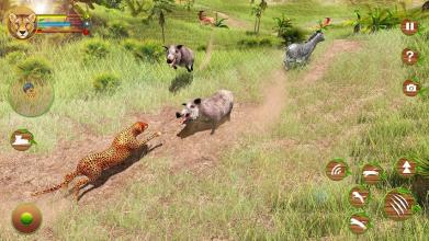 Cheetah Attack Simulator 3D Game Cheetah Sim截图2