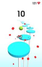 Splashy Ball: Jump on Spiky Tiles截图2