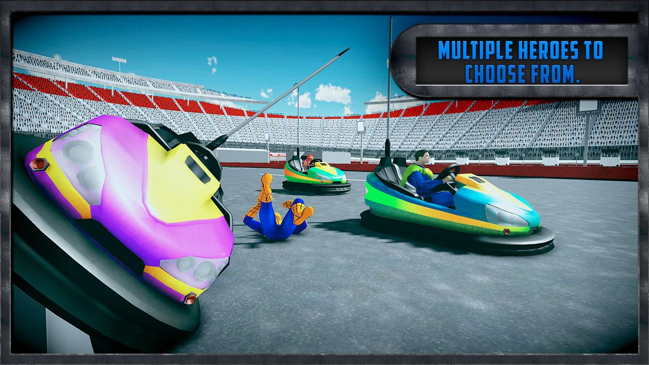 Super Hero Bumper Cars Crash Course截图1