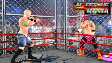 Wrestling Cage Mania - Free Wrestling Games : 2K18截图4