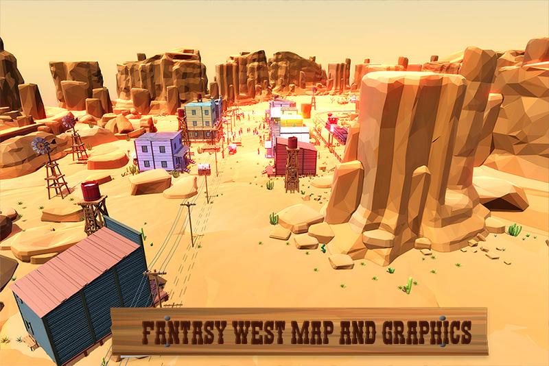 Sheriff vs Bad Cowboys: Fantasy West截图1