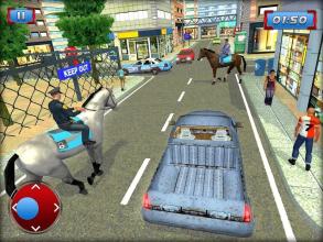 Police Horse Criminal Chase **Gangster Escape 3D截图5