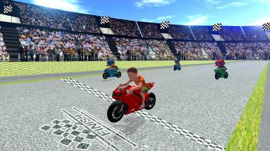 Superhero Tricky Bike Stunt Racing Games Kids Game截图2