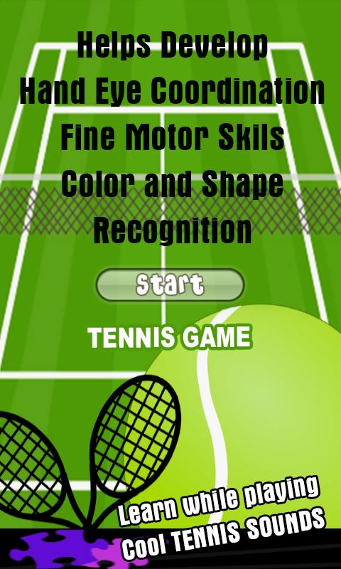 Tennis Games for Kids截图2