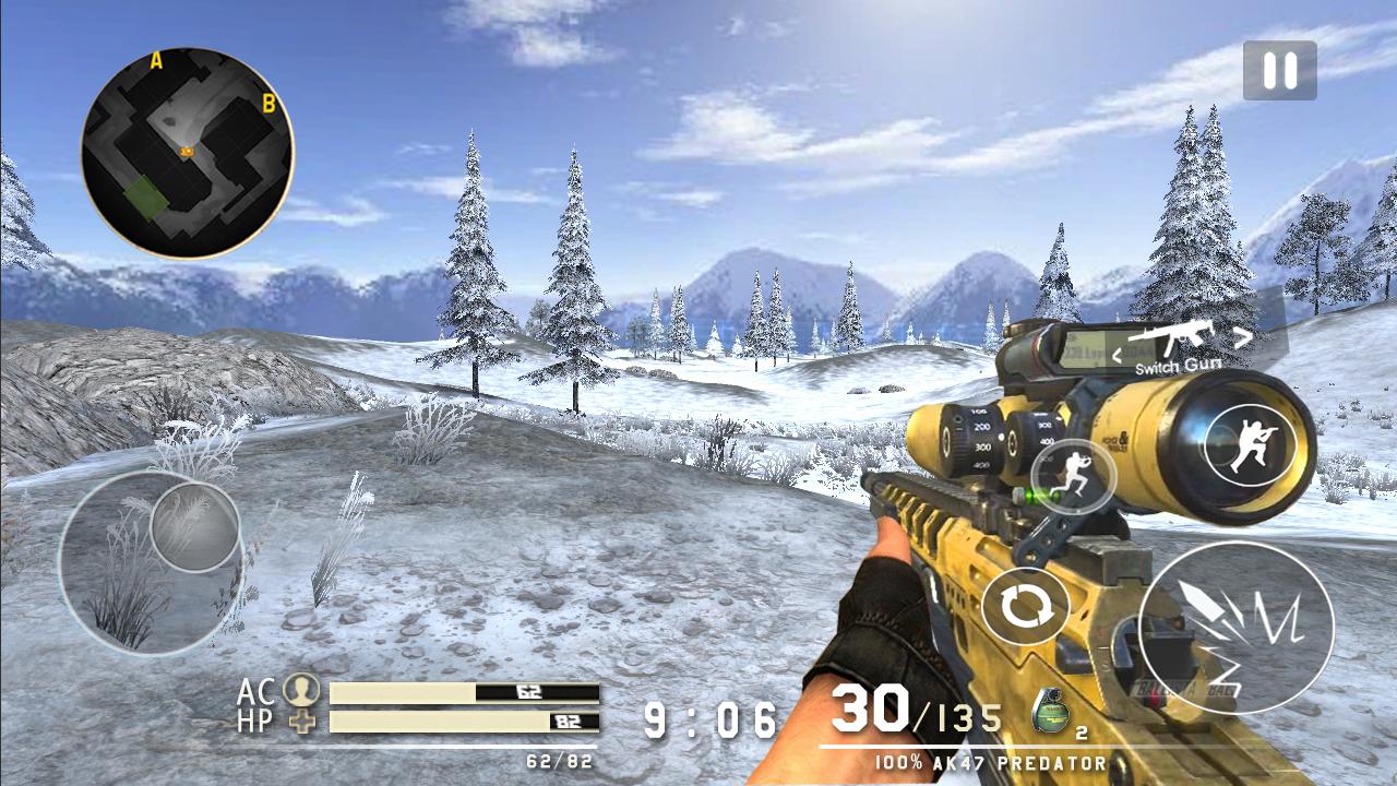 Mountain Sniper Shooting截图1