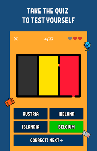 World Countries Flags Geo Quiz截图4