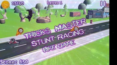 Tricks Master Stunt racing bike game截图2